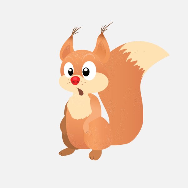 Белочки мультяшные