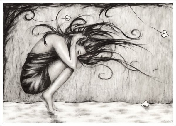 Душевные картины карандашом