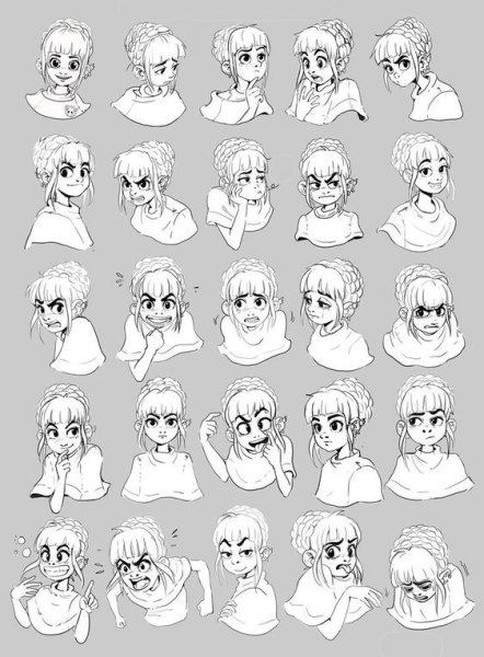 Референсы эмоций