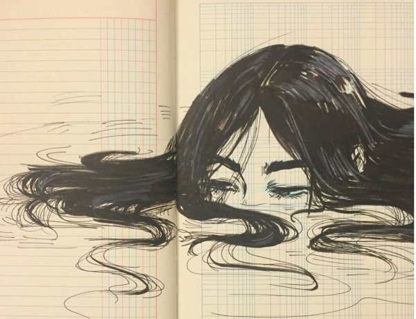 Грустные рисовки