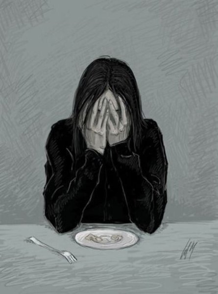 Северус плачет