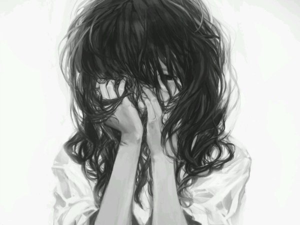 Грустные аватарки для девушек