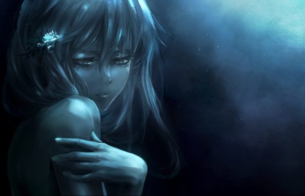 Аниме девушки в слезах