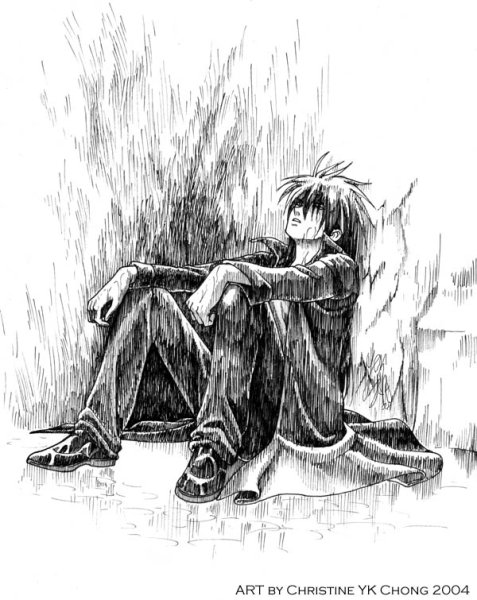 Грусть карандашом