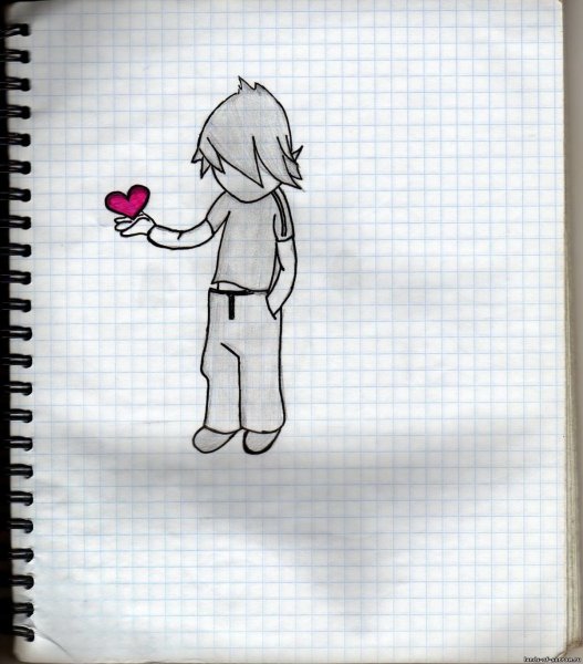 Рисунки для срисовки грустные легкие