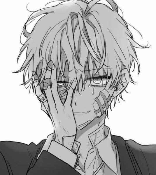 Грустный яой