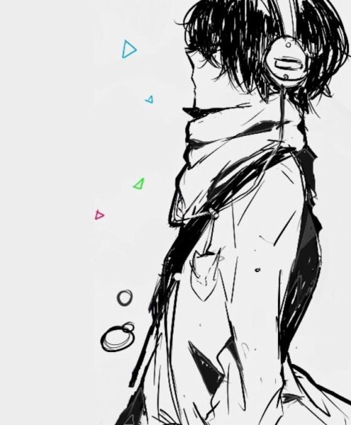 Плачущий мальчик аниме