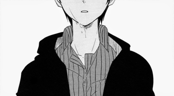 Аниме курящий парень