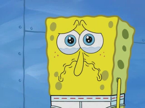 Грустный Спанч Боб
