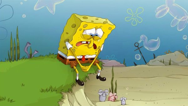 Губка Боб квадратные штаны смерть