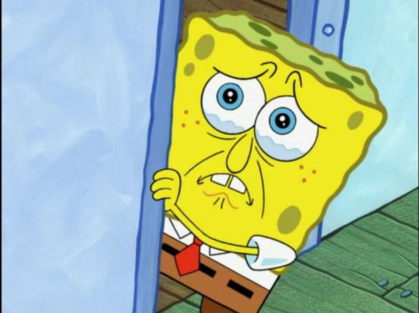 Губка Боб квадратные штаны плачет