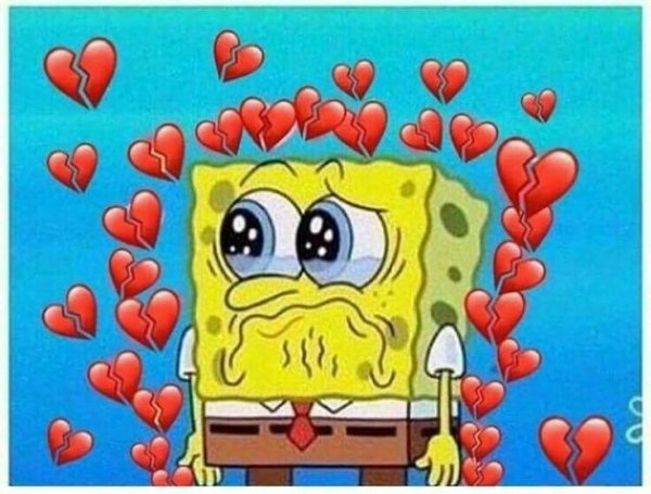 Грустный губка Боб