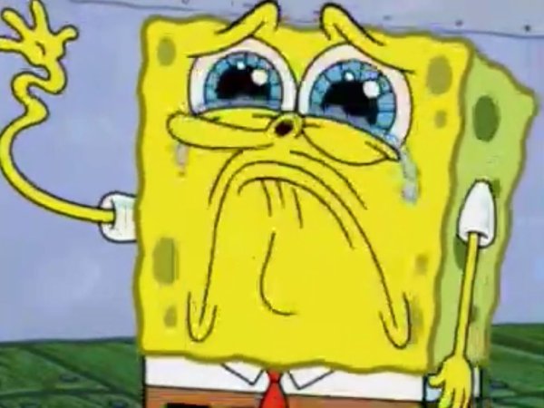 Спанч Боб лицо Мем