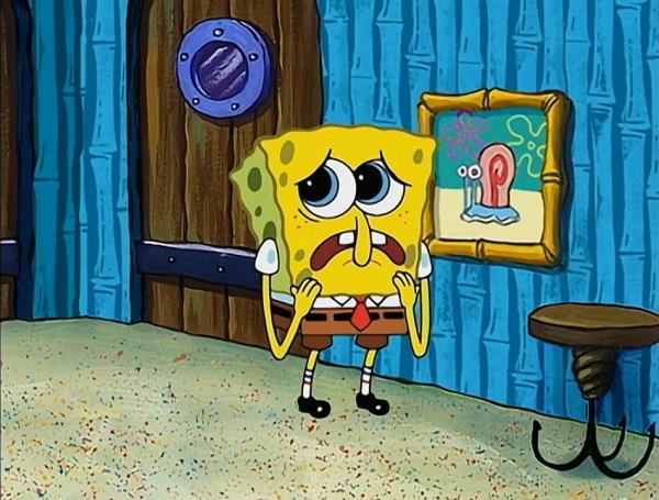 Губка Боб псих