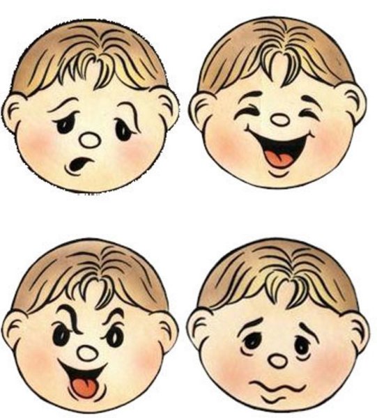 Эмоции пиктограммы для дошкольников