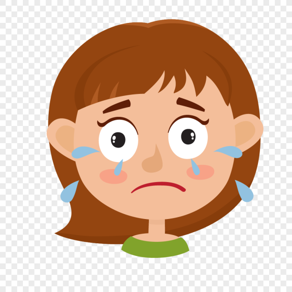 Для детей грустного человека лицо