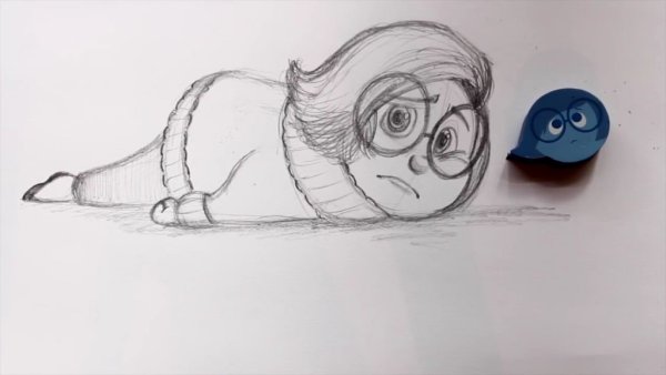 Нарисовать печаль