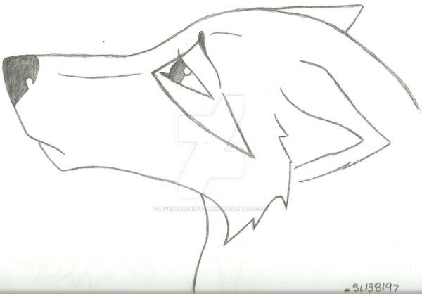 Рисунки карандашом для срисовки грустные волки