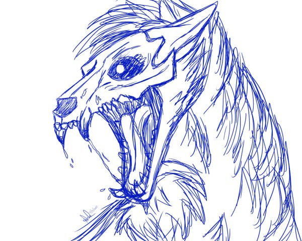 Арты Волков для срисовки