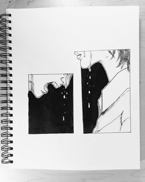 Депрессивный скетчбук