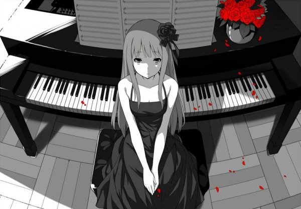 Аниме пианист
