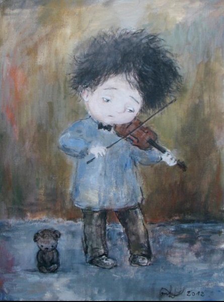 Картины Нино Чакветадзе грусть