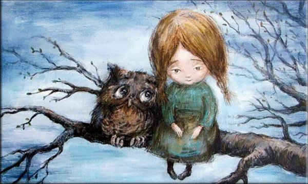 Нино Чакветадзе автопортрет на дереве