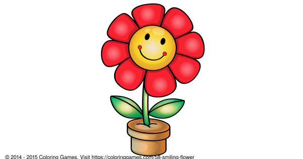 Веселый цветочек