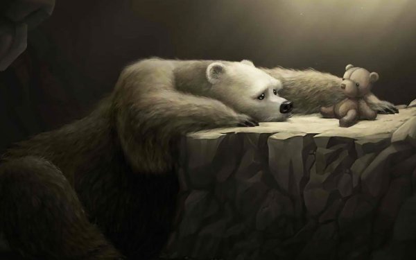 Одинокий медведь