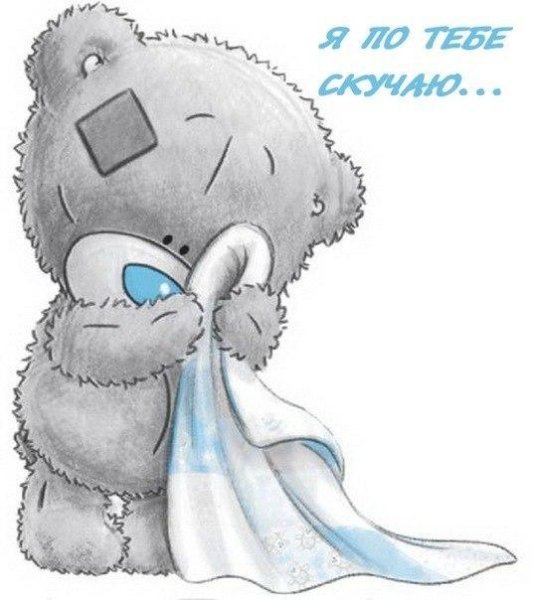 Медвежонок скучает