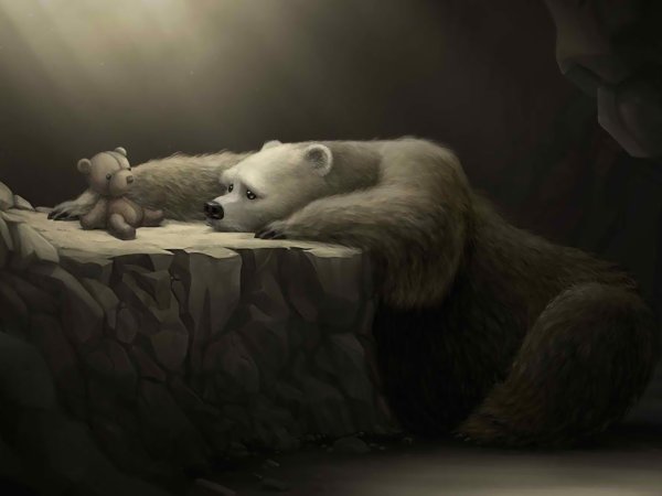 Одинокий медведь