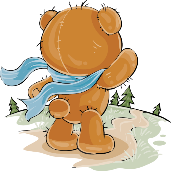 Грустный Медвежонок картинки для детей