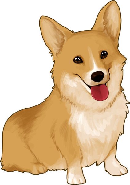 Стикеры корги