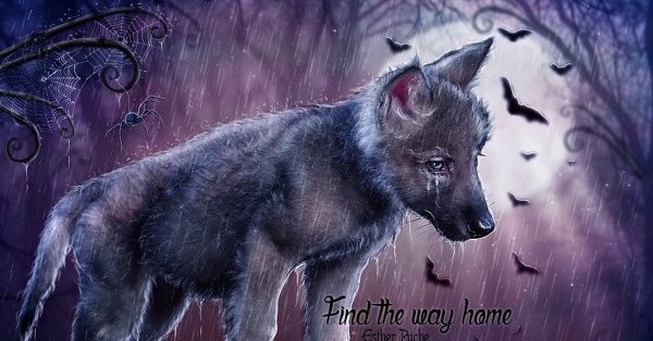 Волчица плачет