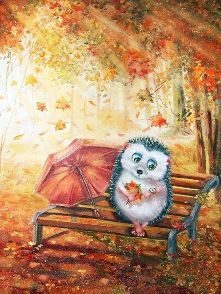 Ирина Глущенко художник Ежи