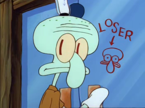 Кадры из Спанч Боба Сквидвард