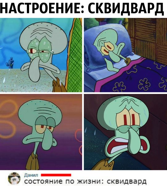 Состояние Сквидвард