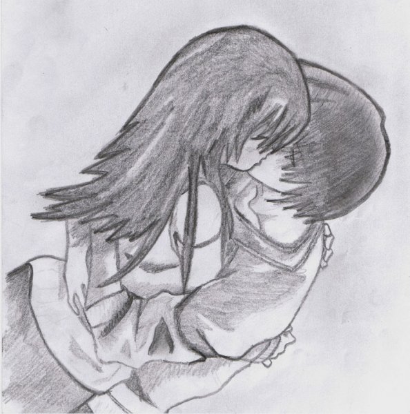 Рисунки карандашом грустные