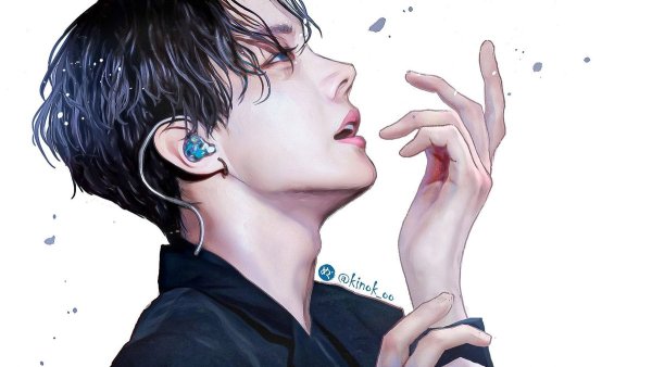 БТС арт Эстетика Хосок