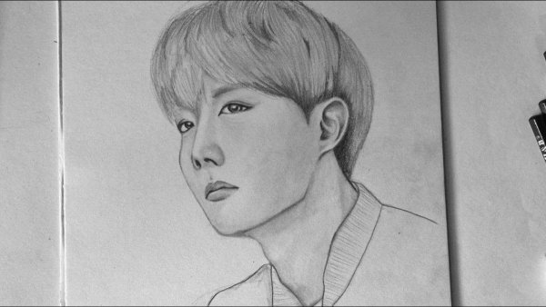 BTS рисунки j hope