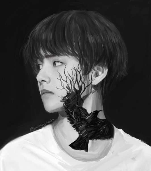 Тэхён демон Эстетика