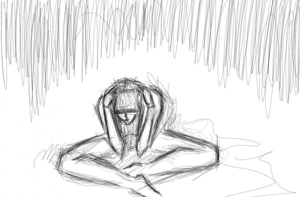 Боль рисунок