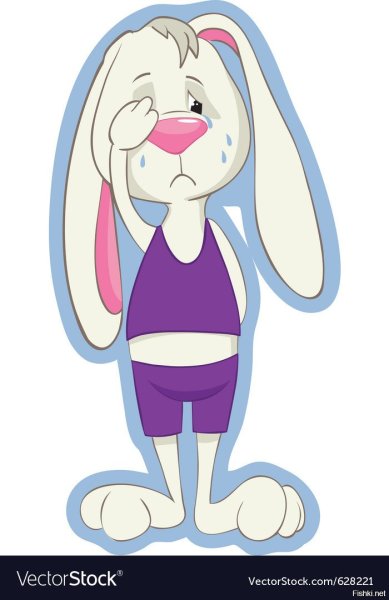 Заяц плачет