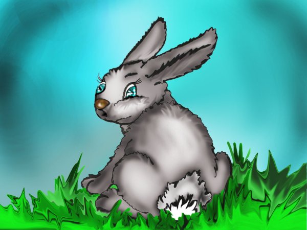 Грустный Зайчонок