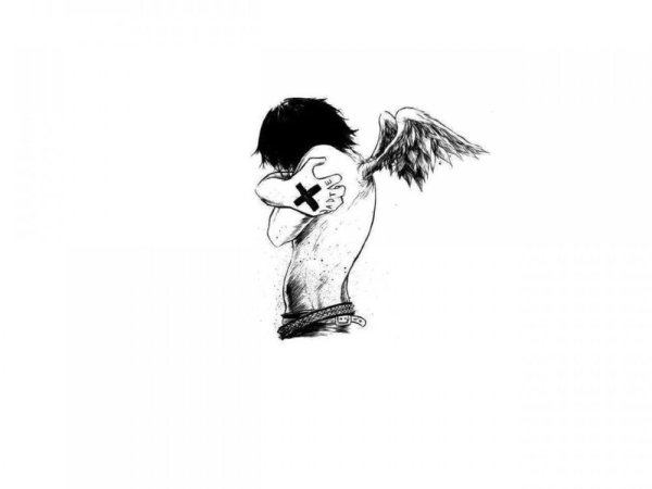 Чёрно-белые рисунки