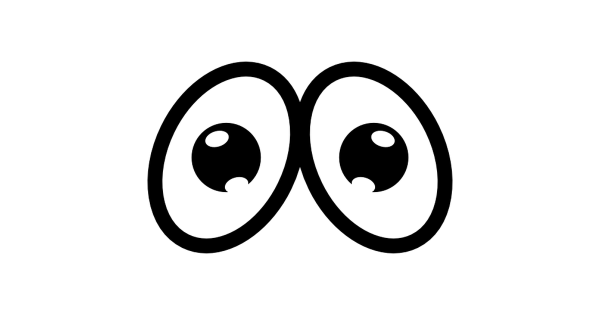 Грустные глаза мультяшные