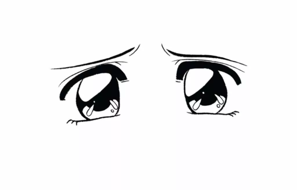 Заплаканный глаз аниме