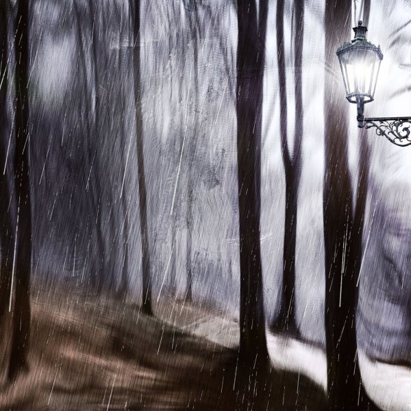 Дождливый фон для фотошопа