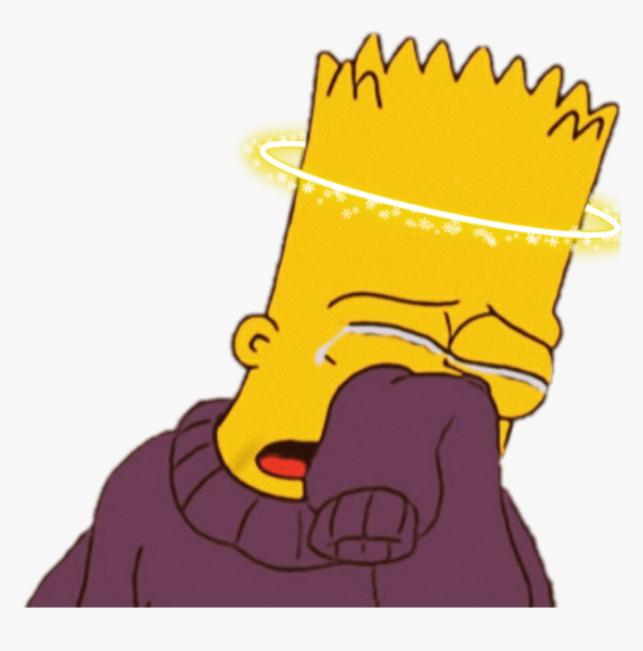 Барт симпсон грустный