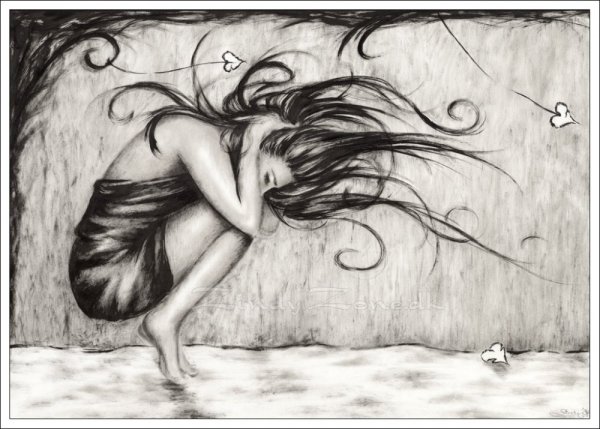 Душевные картины карандашом